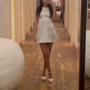 🤍 NWT Zenni Reformation Dress White Sold Out Viral